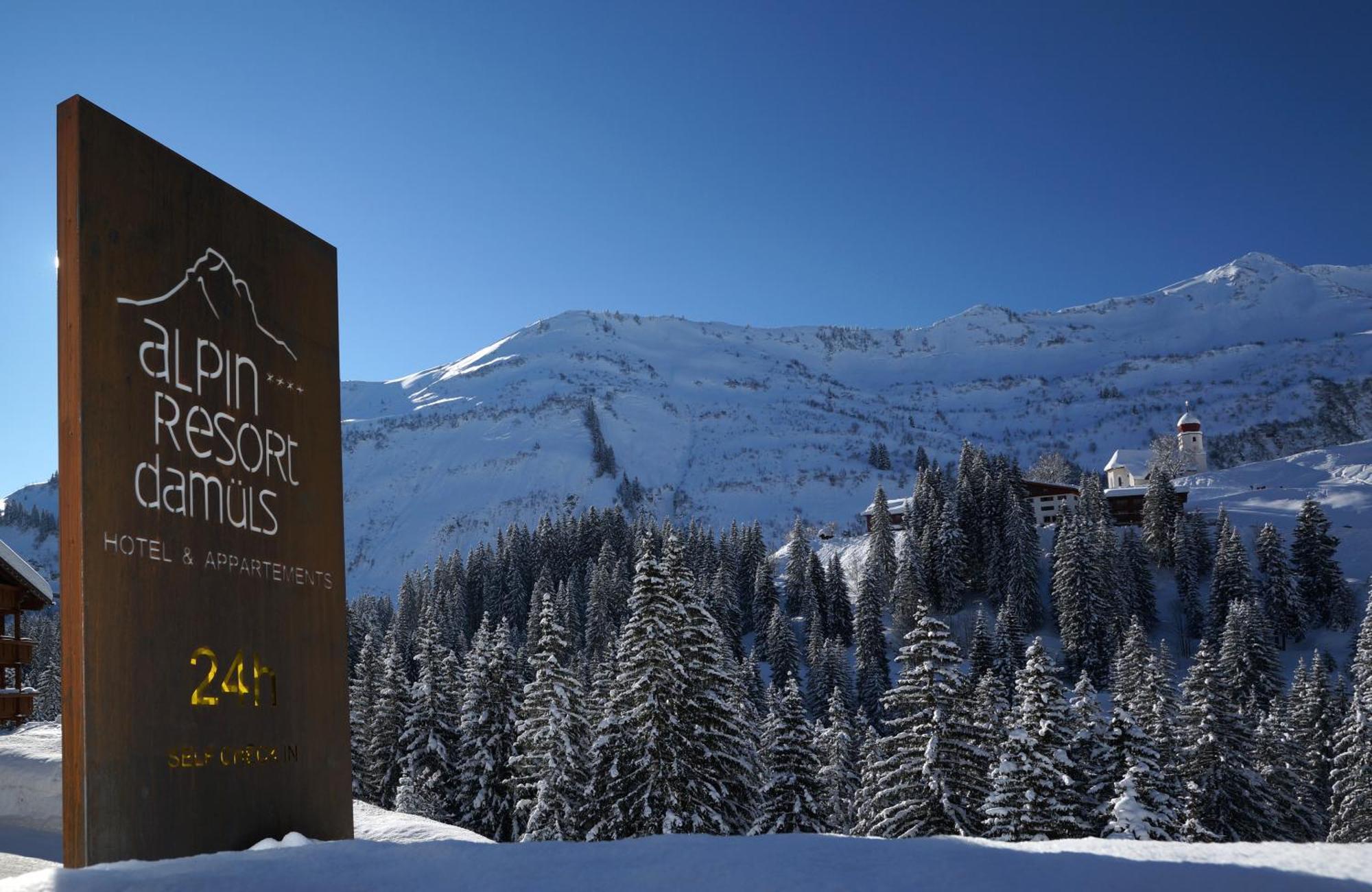 Aparthotel Alpinresort Damuels Exteriér fotografie