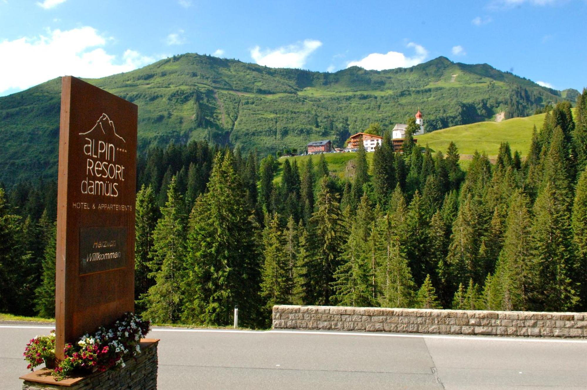 Aparthotel Alpinresort Damuels Exteriér fotografie